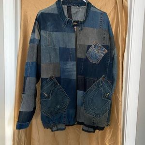 Made for me denim high low jacket